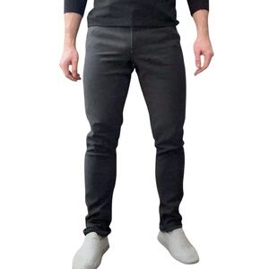 Faherty Stretch Terry 5-Pocket Pant Onyx Black Men’s 30x32 Slim NWOT